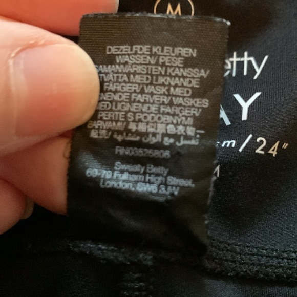 Sweaty Betty All Day Black 7:8 Leggings - Picture 8 of 14